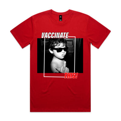 VACCINATE THIS - MENS STAPLE T Thumbnail