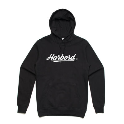 Stencil Hoodie - Harbord - Cooper - logo in circle - test print Thumbnail